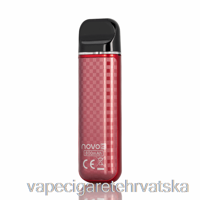Vape Hrvatska Smok Novo 3 25w Pod System Red Carbon Fiber